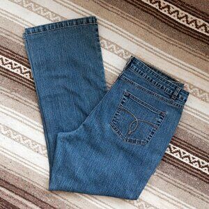 Westport Women’s Jeans Size 14S Medium Blue Straight Leg Denim Comfort Stretch